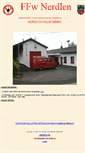 Mobile Screenshot of feuerwehr-nerdlen.de